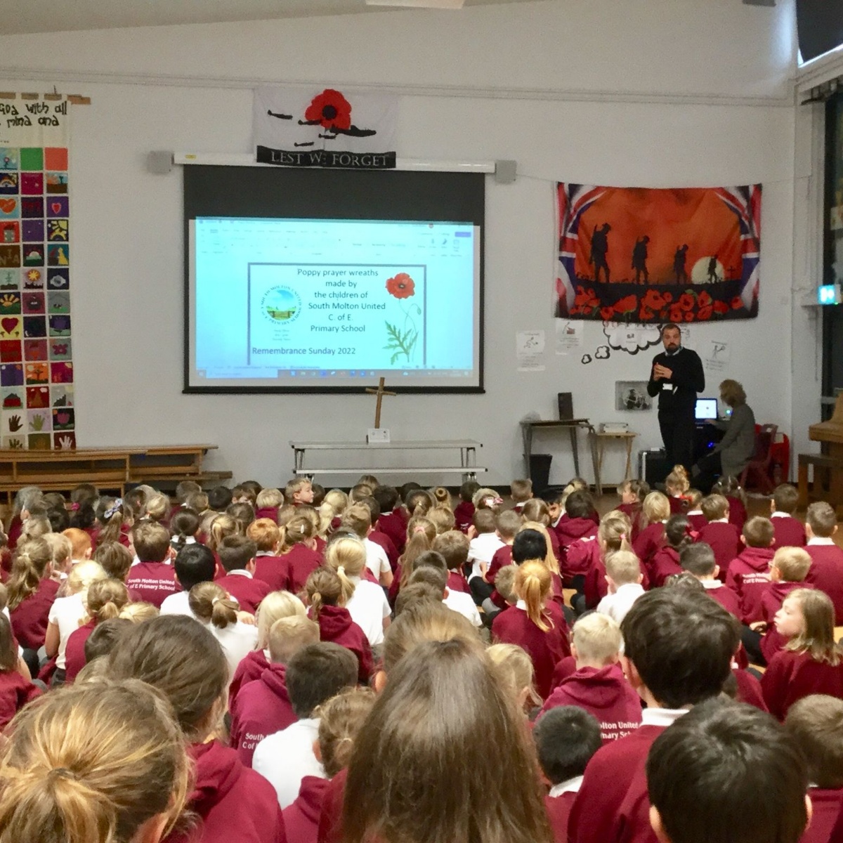 South Molton United CofE Primary School Remembrance Day
